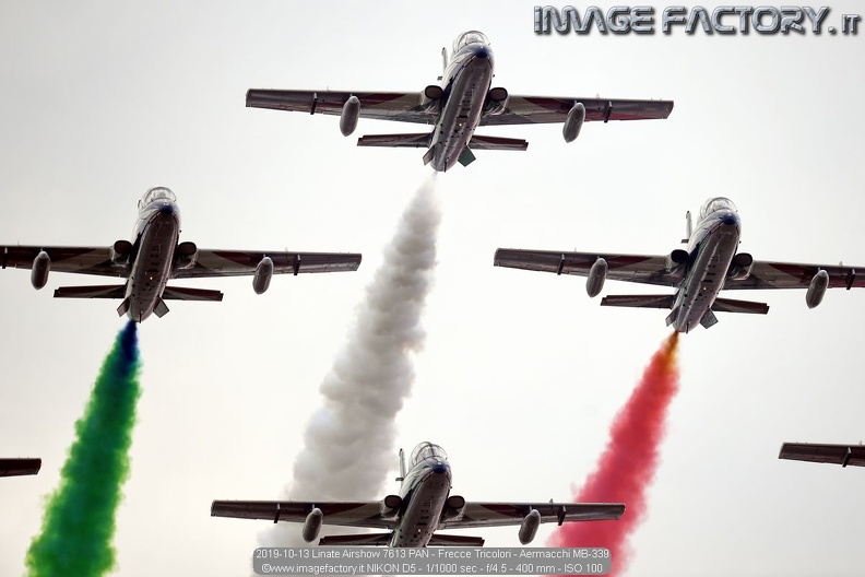2019-10-13 Linate Airshow 7613 PAN - Frecce Tricolori - Aermacchi MB-339.jpg